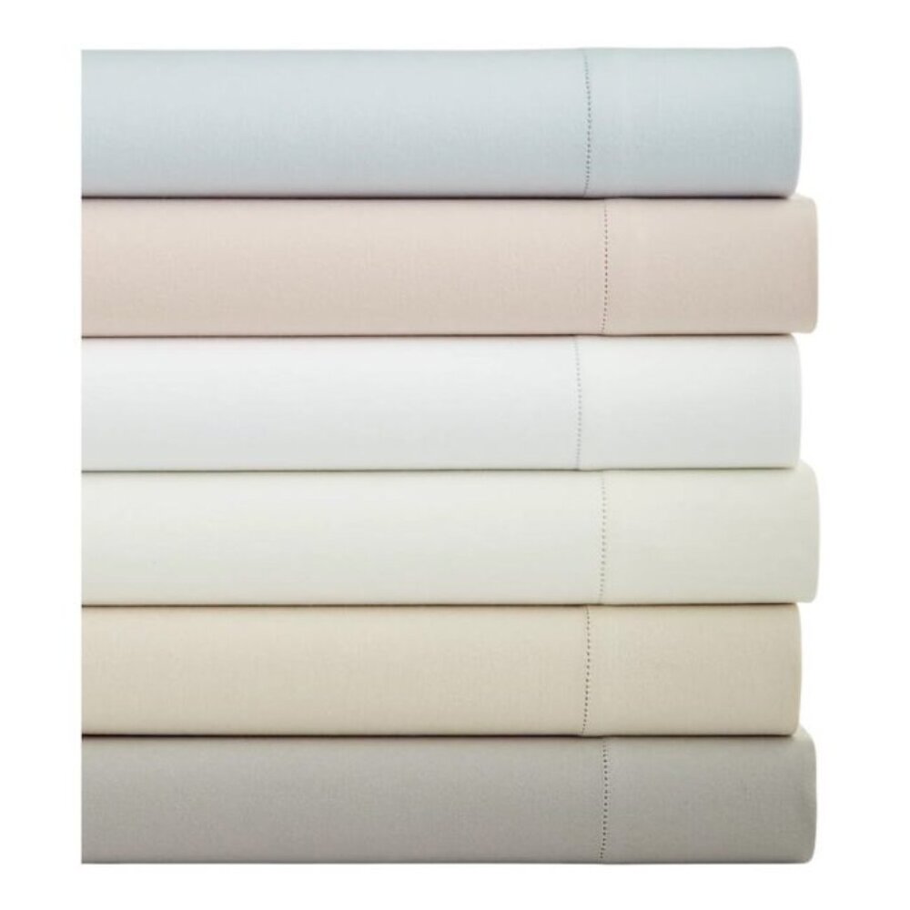 Charter Club Sleep Luxe Flannel 4 Piece Full Sheet Set Cream